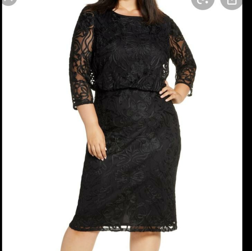 Plus Size cocktail dress